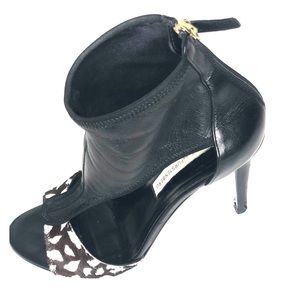 Diane Vin Furstenberg Black and white  print hair